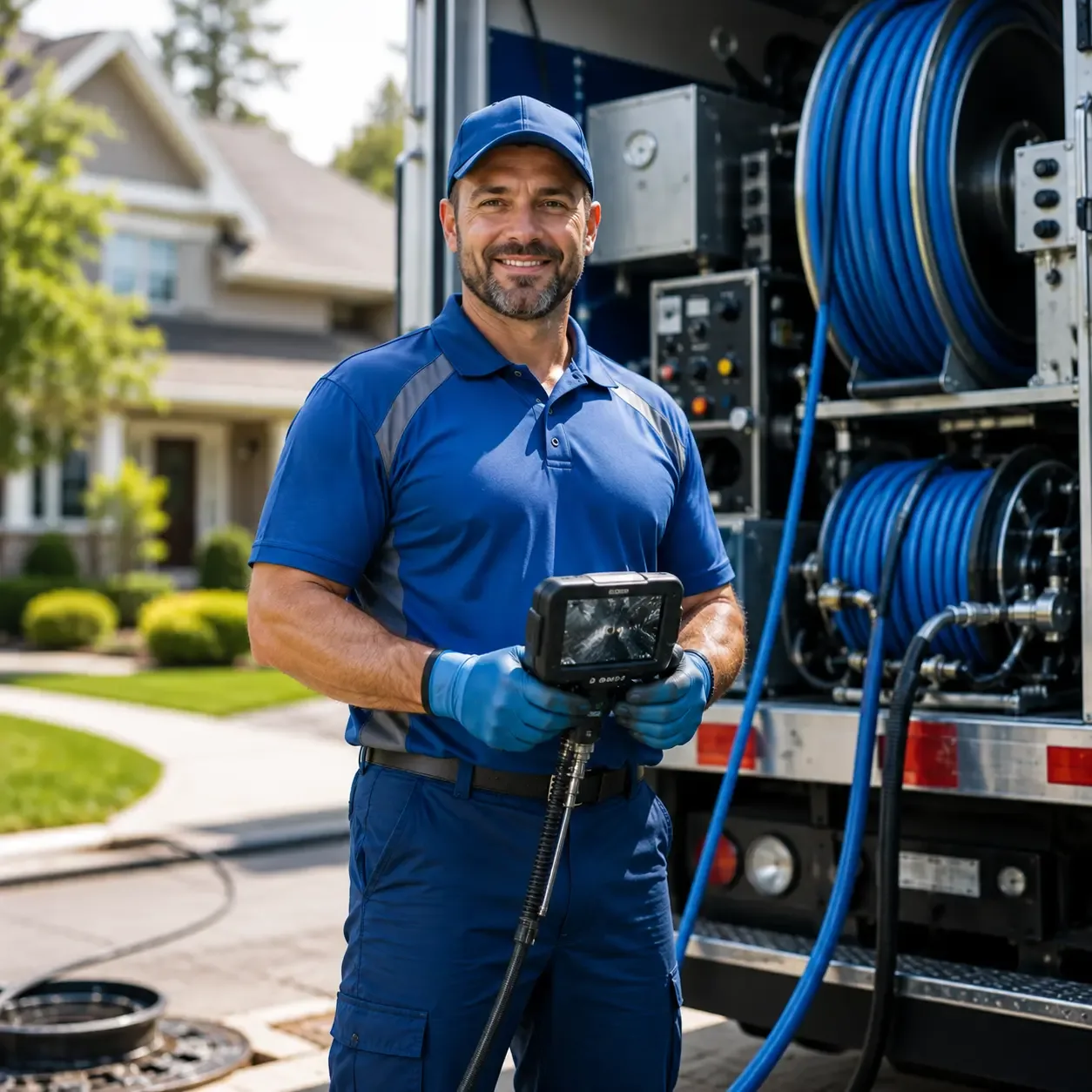 Local outdoor drain cleaning specialists in Louisville, NE
